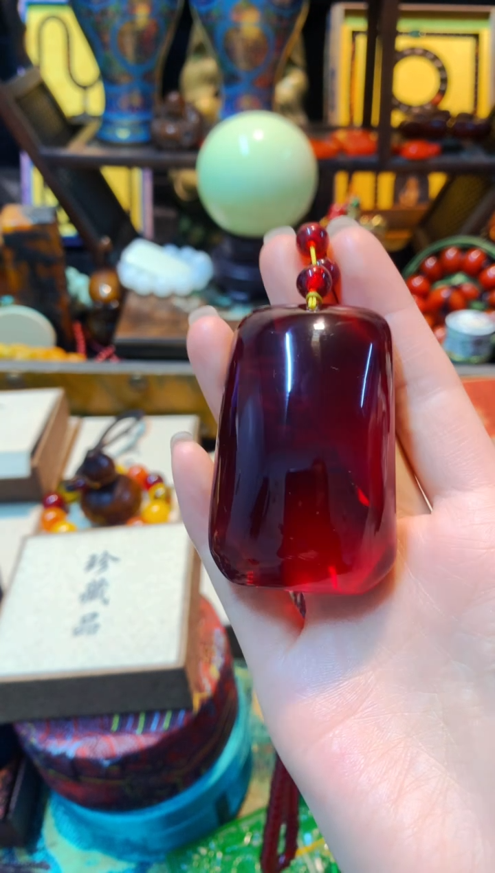 【闪购商品】血珀颈饰未镶嵌主播推荐主播推荐