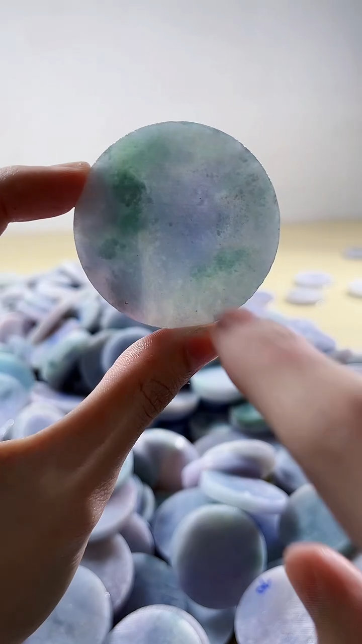 【闪购商品】翡翠裸石缅甸翡翠A货文145