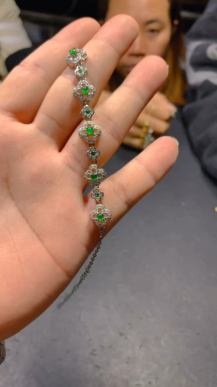 【闪购商品】翡翠手链未镶嵌0095512794/多样性发一