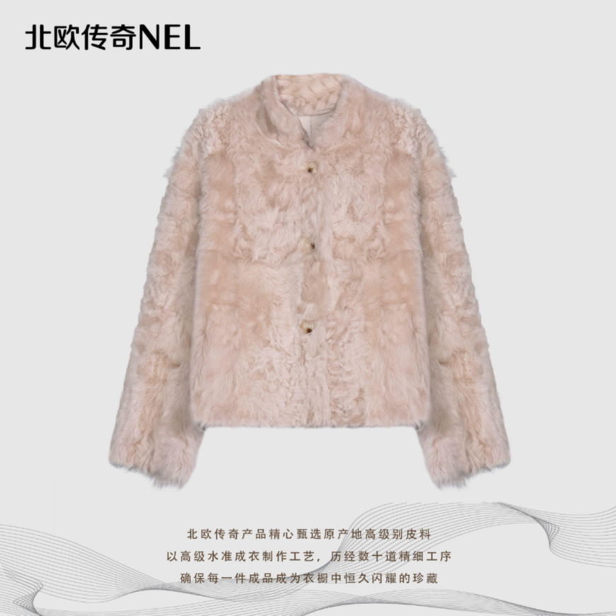  【珞宁专属】北欧传奇 小湖羊外套5801