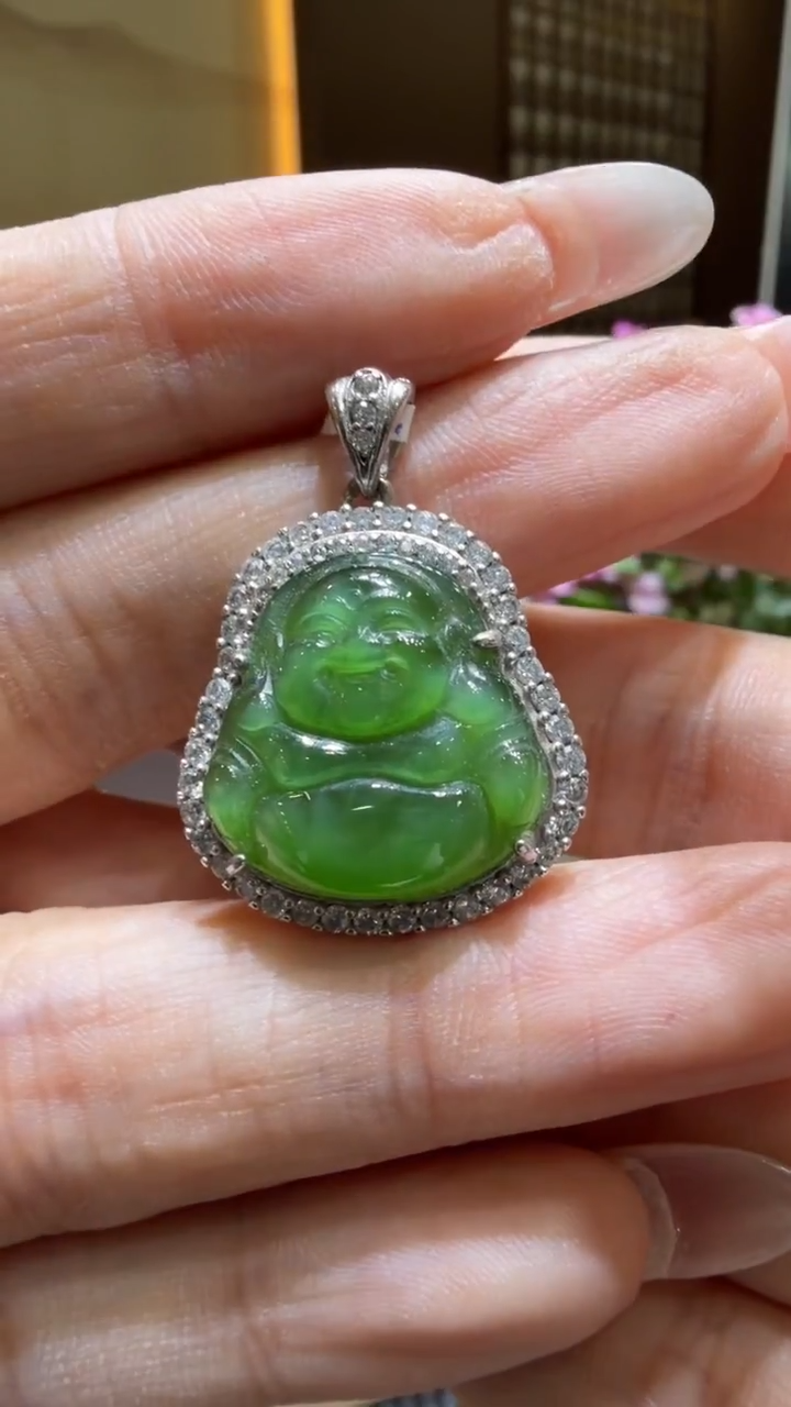 颈饰未镶嵌和田玉挂件