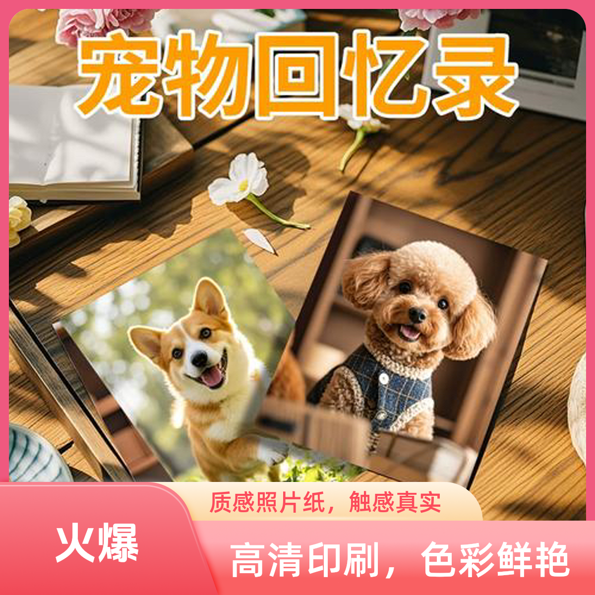 宠物相册定制留住美好瞬间（一物一拍）下单咨询客服