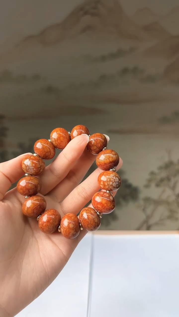 未镶嵌玛瑙颈饰宝藏阁 玄 麟 地 精 手串多样性发一件