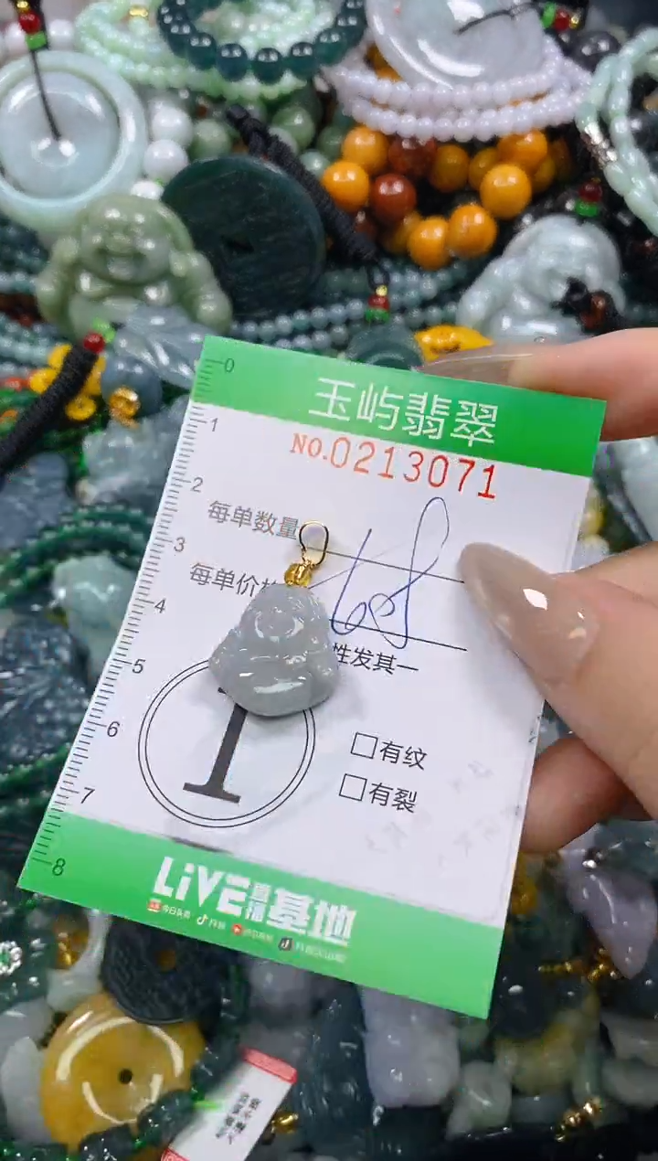 颈饰未镶嵌翡翠闪购0213071多样性发其一