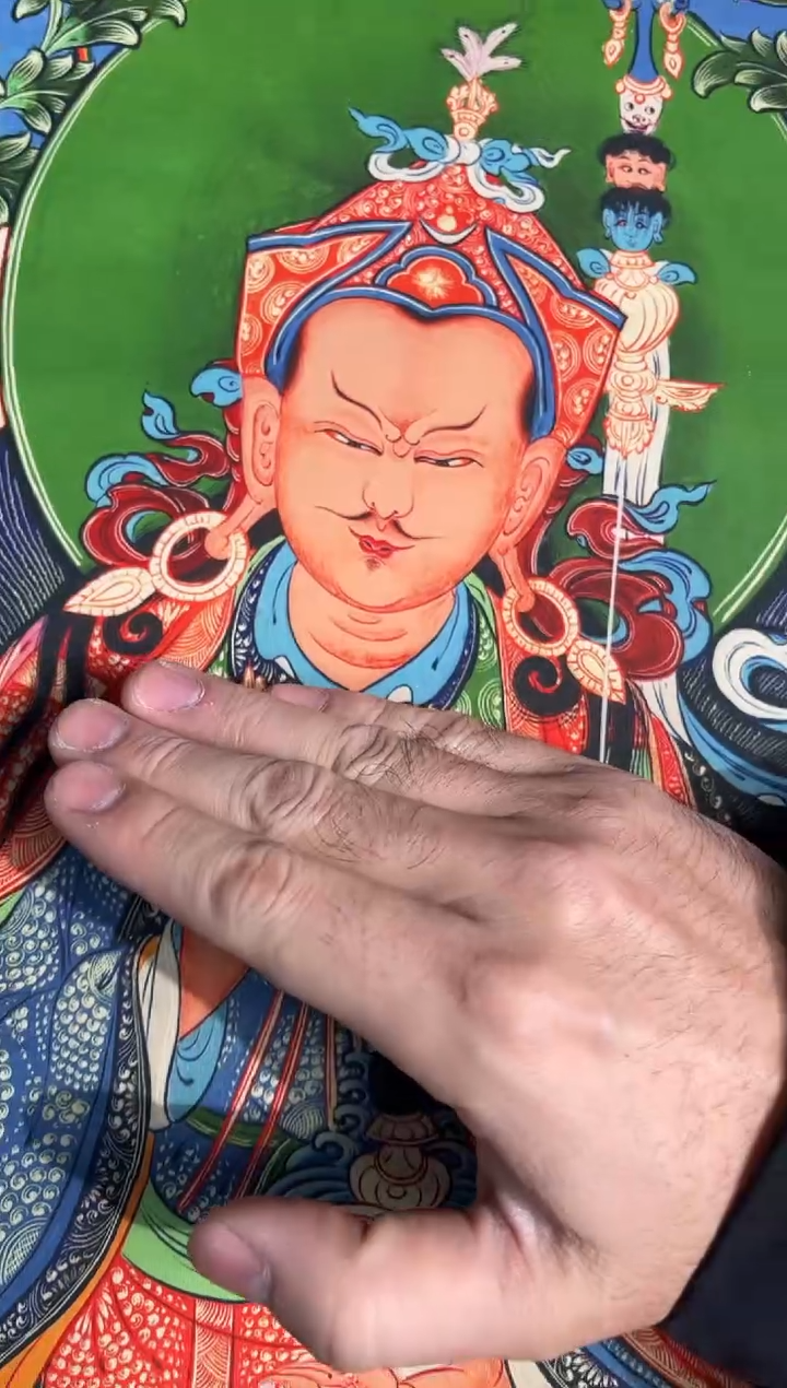 卷轴画天天的唐卡tk160