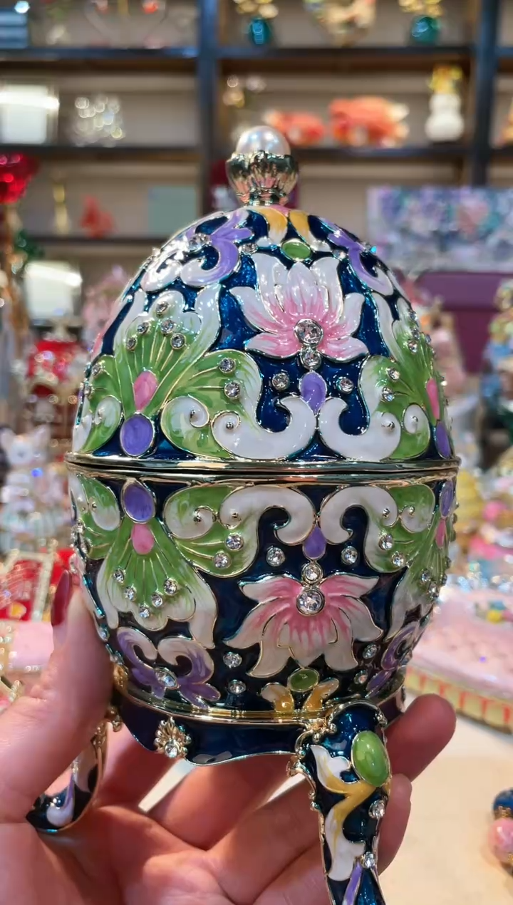 【闪购商品】珐琅彩首饰盒精致