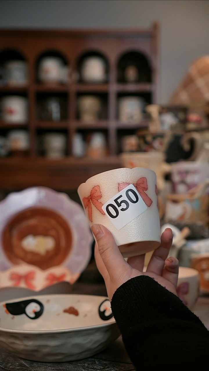 可爱川谷原创陶瓷12.23直播设计师停产050