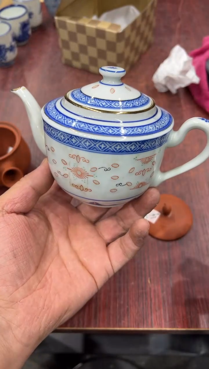 陶瓷大*蚱小四孤品收藏工艺品