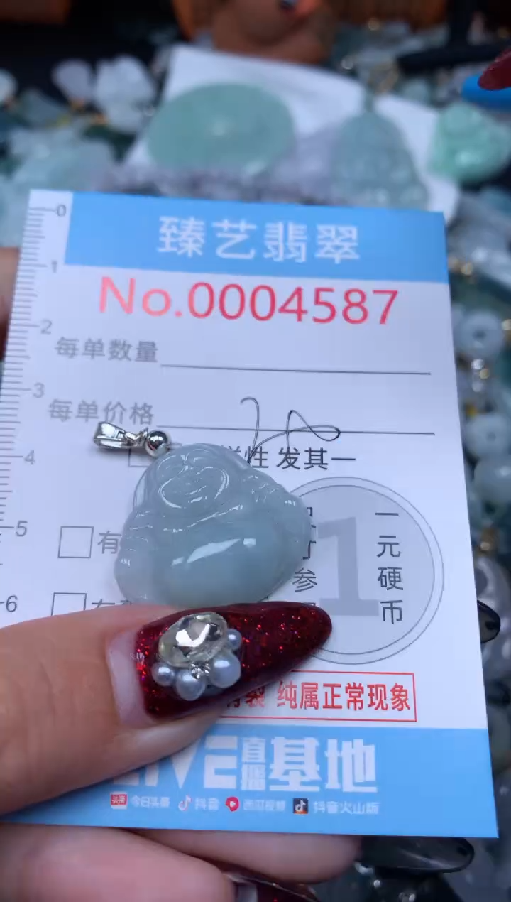 颈饰未镶嵌翡翠4587