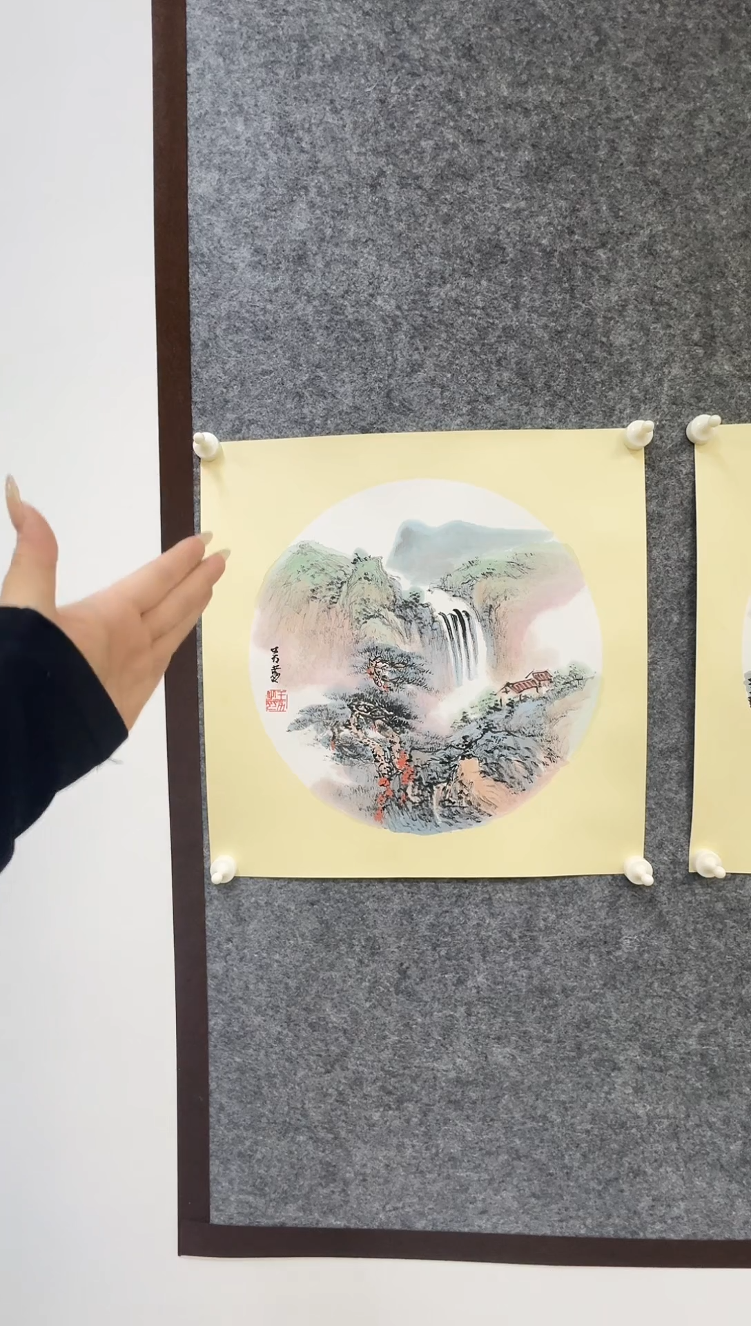 【闪购商品】国画王力山水画作品002
