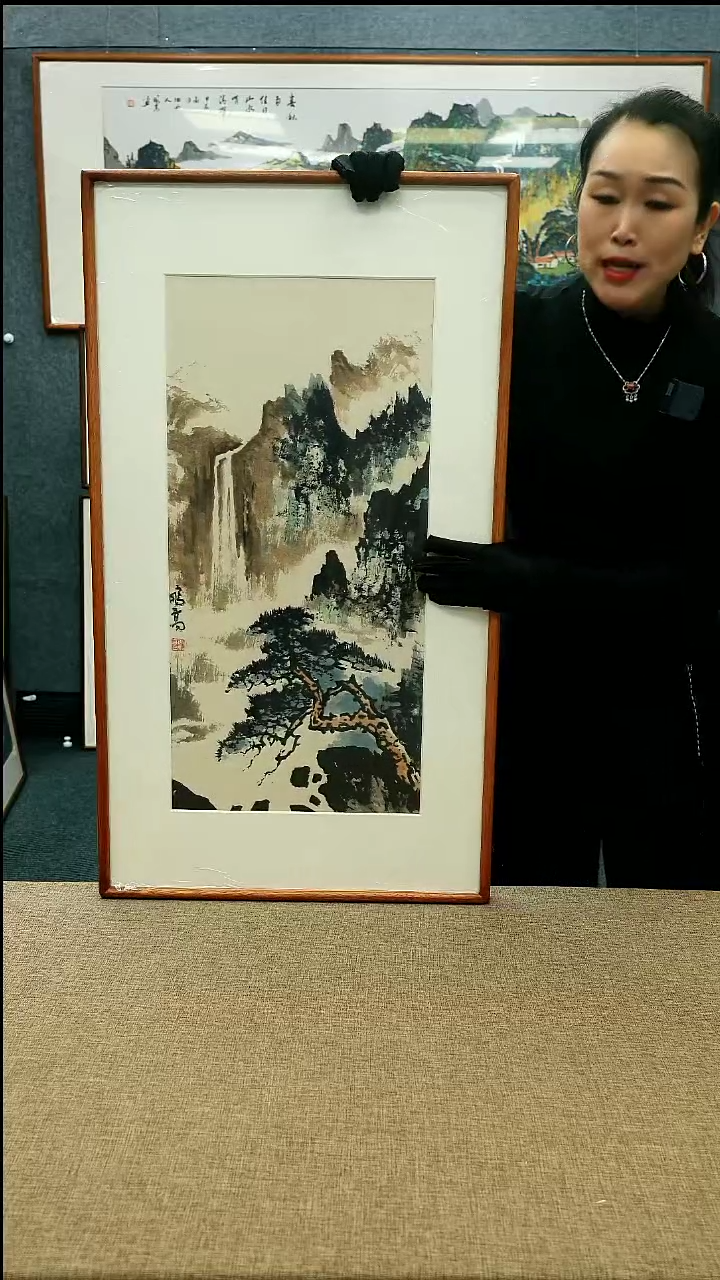 【闪购商品】国画52*92唐鹏高老师山水