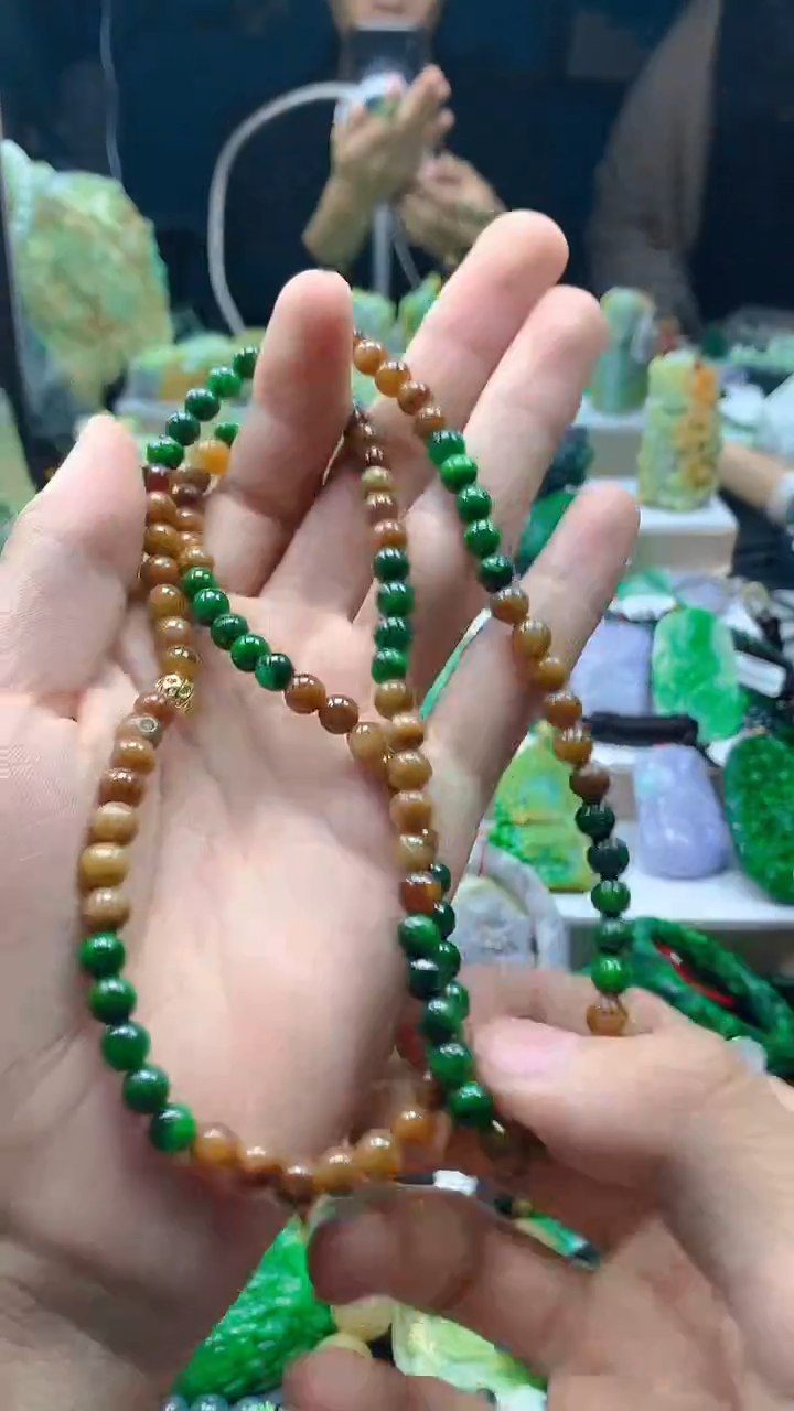 颈饰未镶嵌翡翠天然缅甸翡翠a货