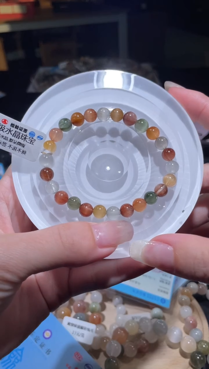 【闪购商品】水晶手链未镶嵌26号多性样发-X 7+