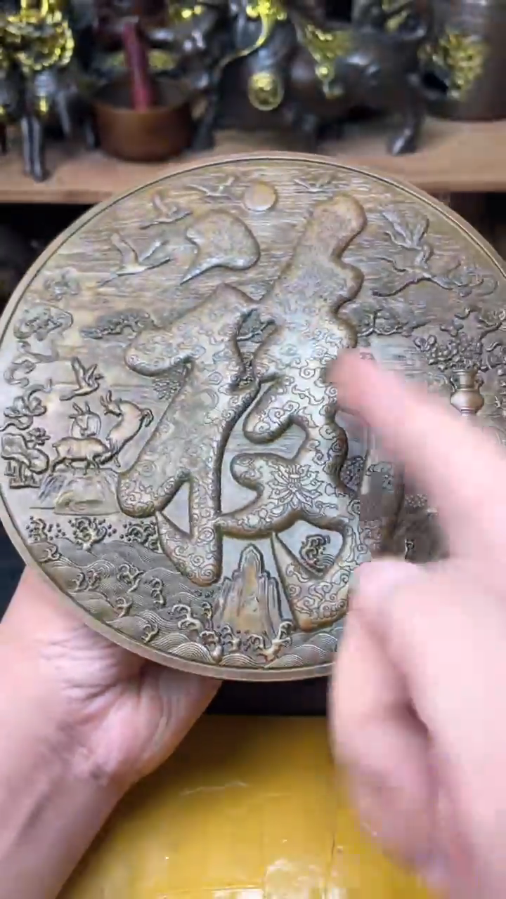 铜铜桌面摆件089