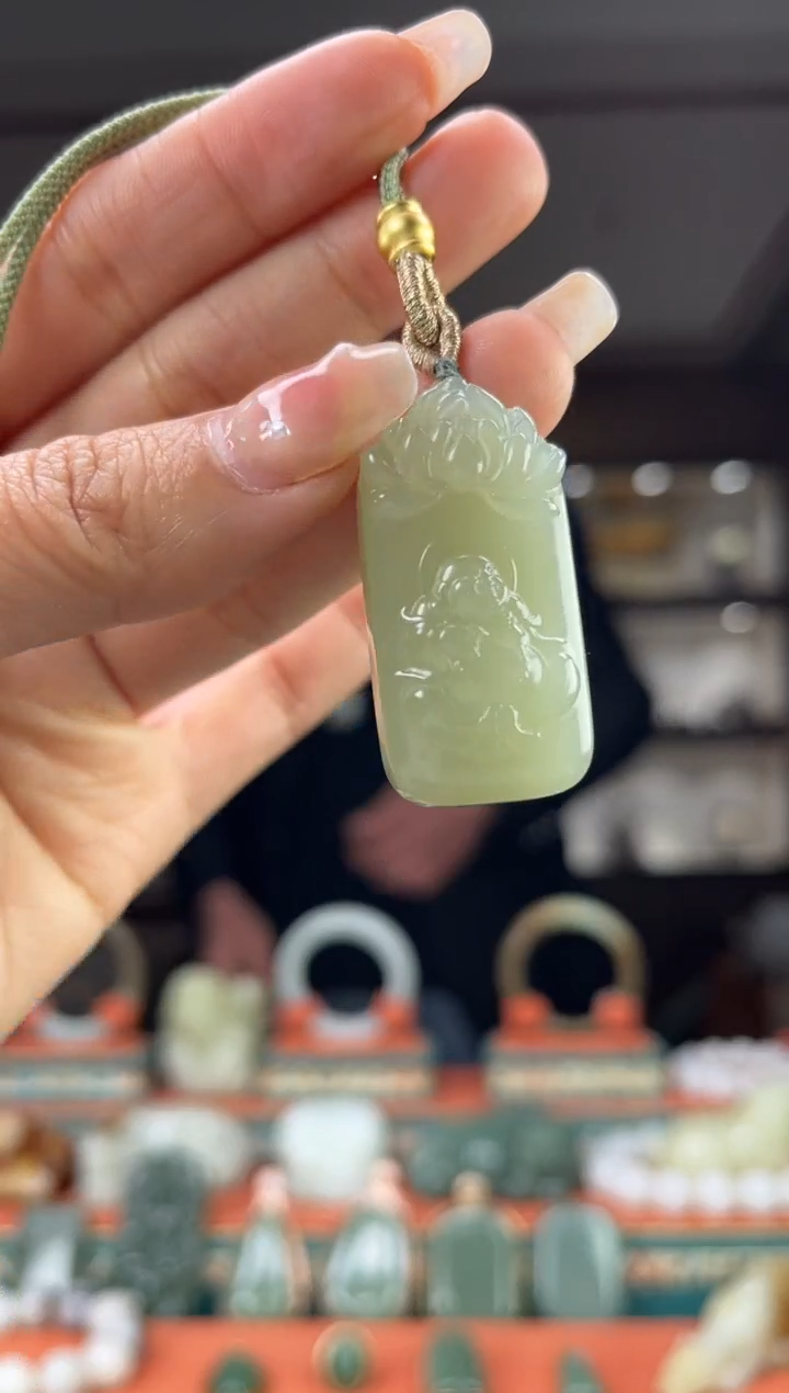 【闪购商品】和田玉颈饰未镶嵌佩佩