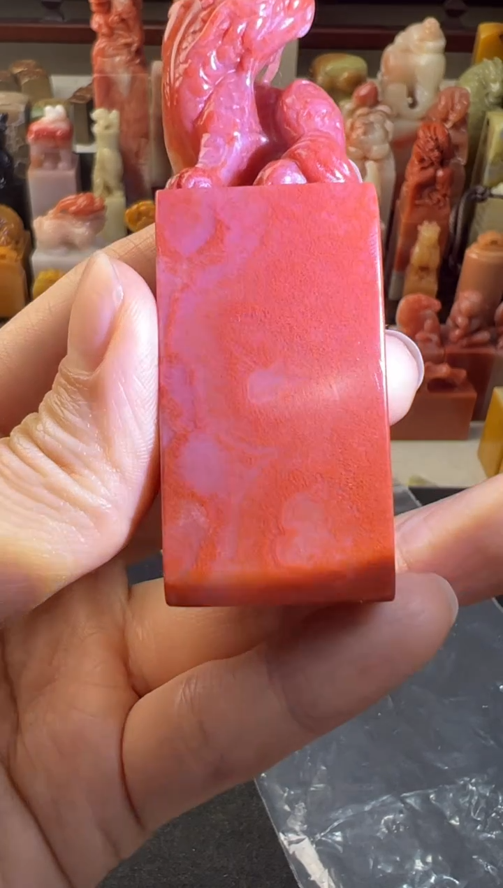 【闪购商品】昌化石印石包四字编号编号5621