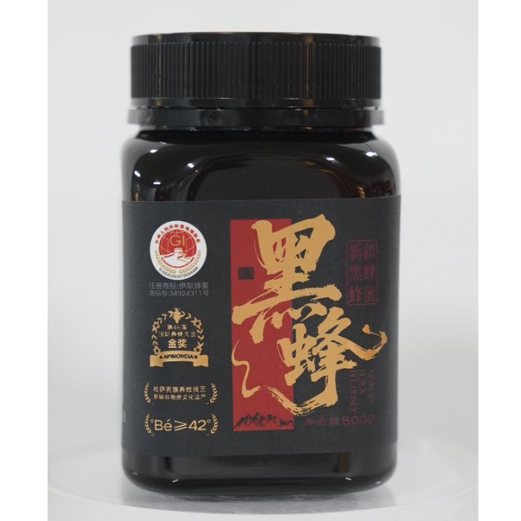 金奖新疆黑蜂蜂蜜500g