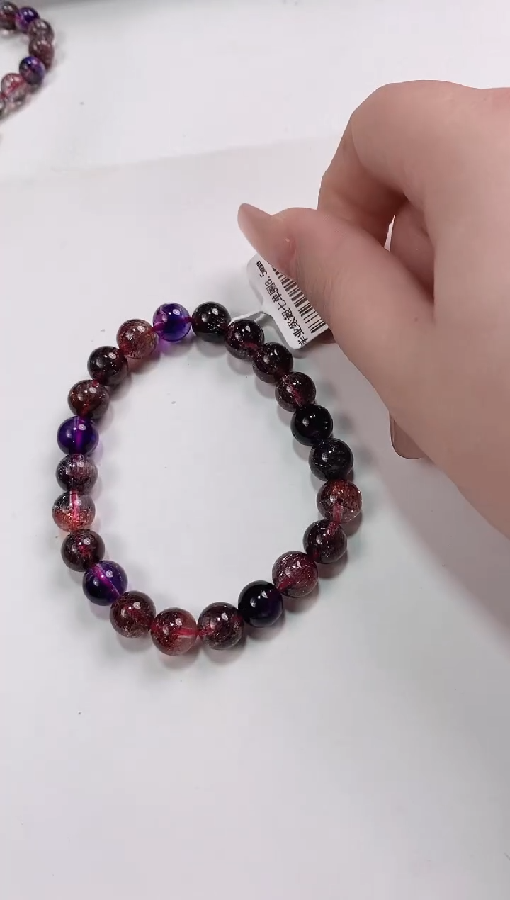 【闪购商品】水晶超七单圈8.5*未镶嵌多人多样性发其一