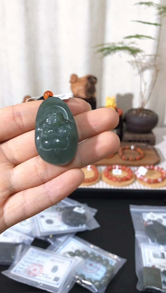 【闪购商品】和田玉吊坠(不含链)未镶嵌金钱宝