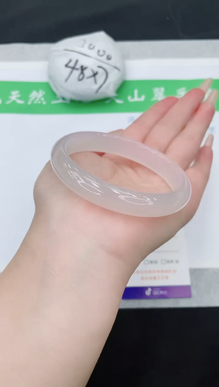 【闪购商品】石英质玉手镯未镶嵌M369-60+