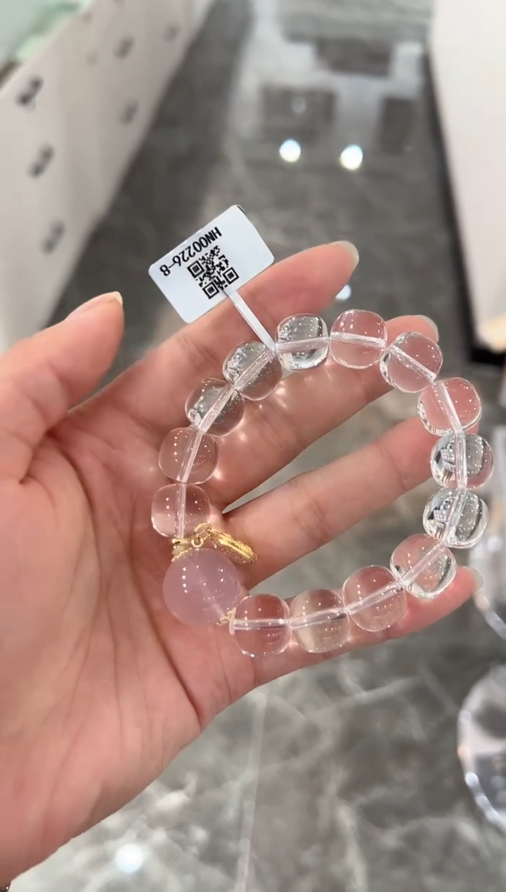 水晶手串未镶嵌手串