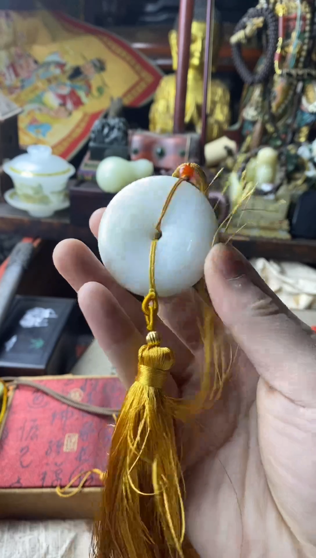 【闪购商品】和田玉挂件未镶嵌84（收到货有问题联系客服）