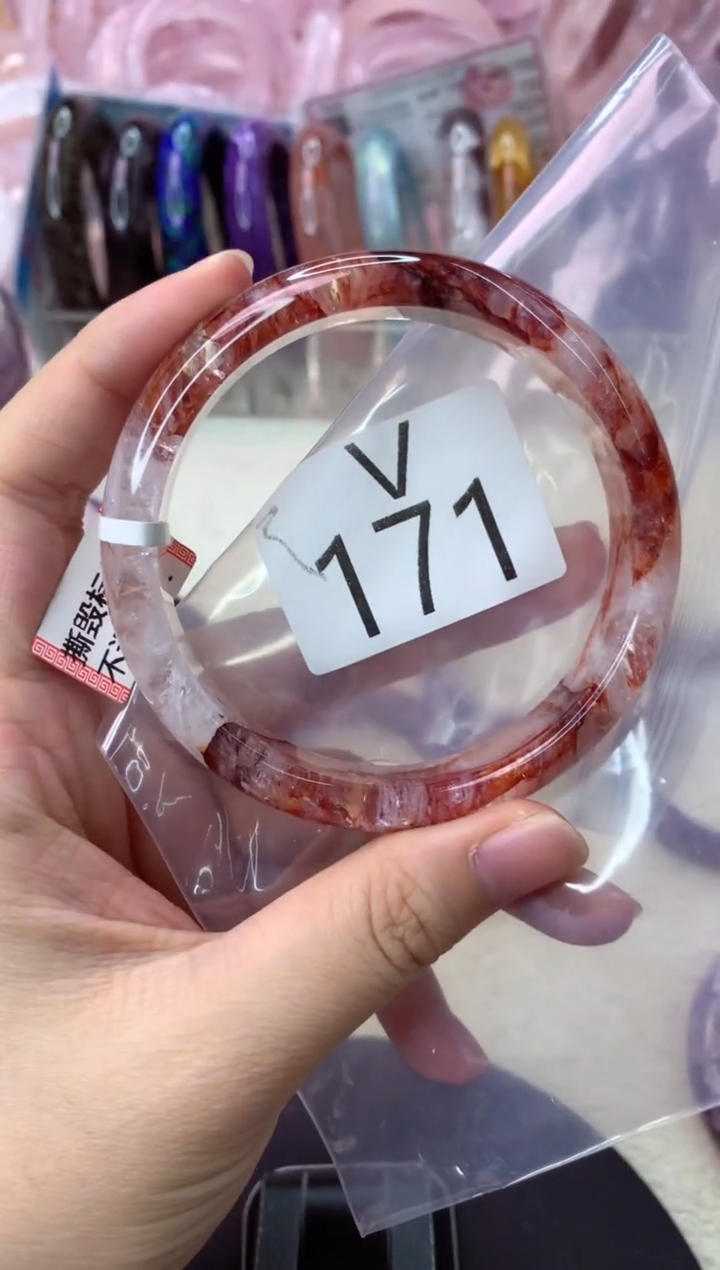 未镶嵌手镯水晶V171-62