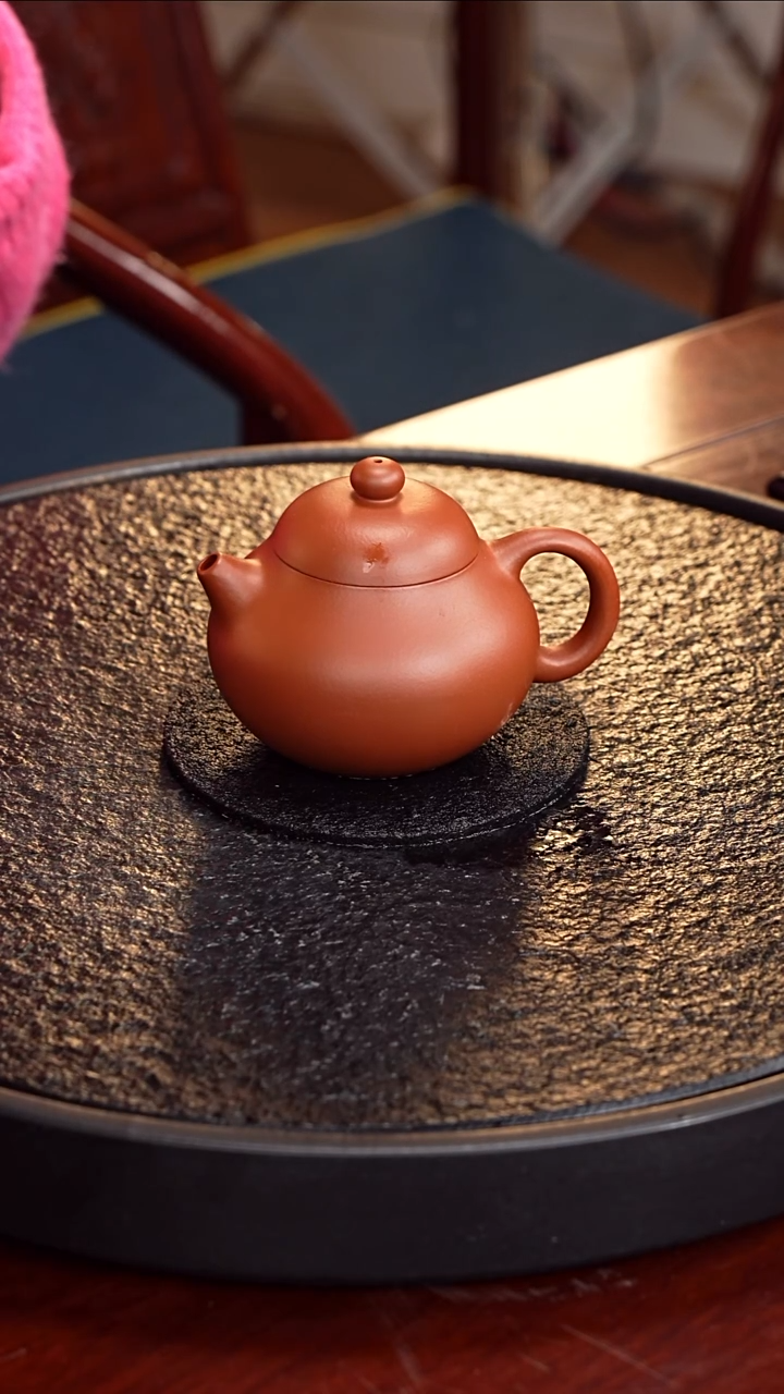 茶壶紫砂补贴款  文旦26  朱泥大红袍 220毫升 秦永强