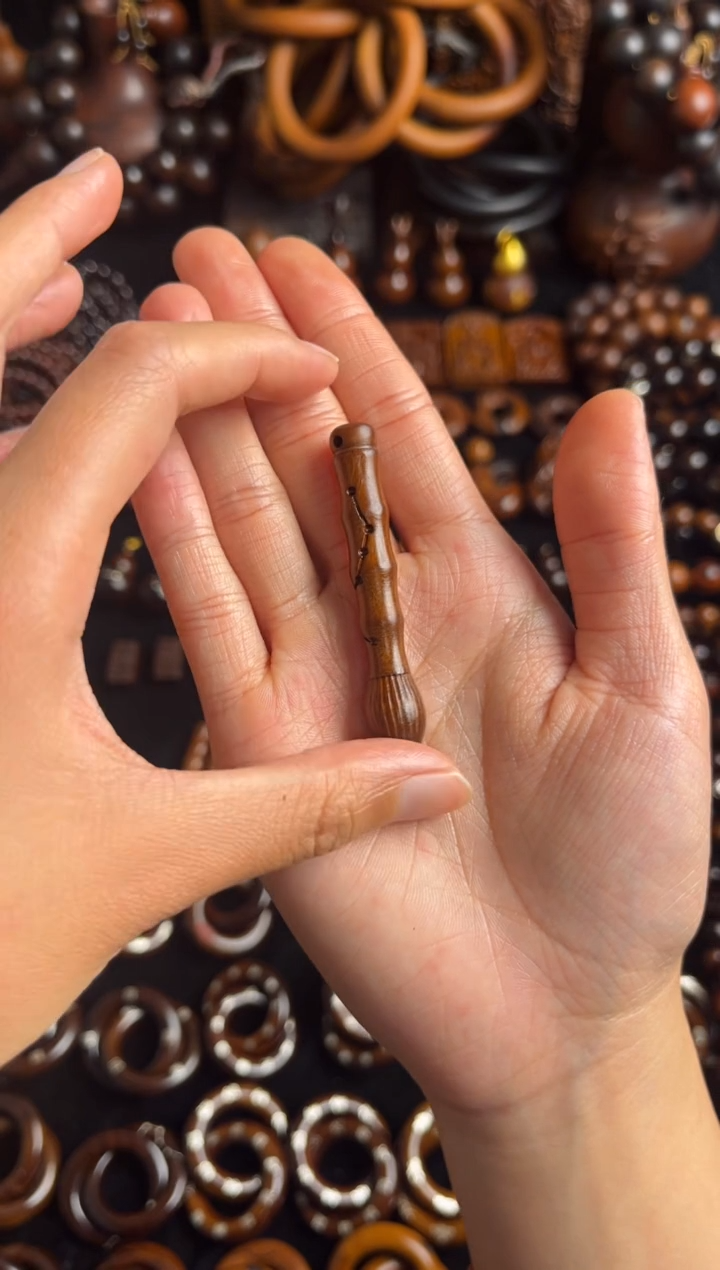 枣木雷击枣木老料七星文昌笔