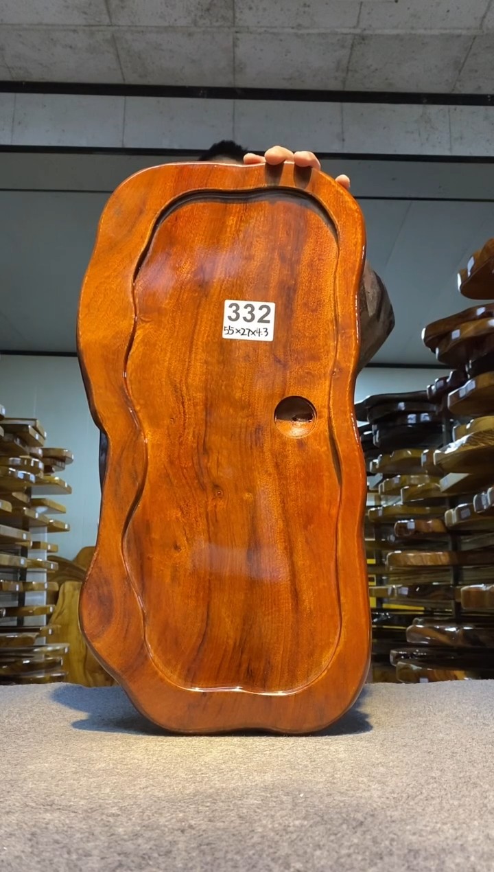 实木茶盘 一物一拍（不含配件）