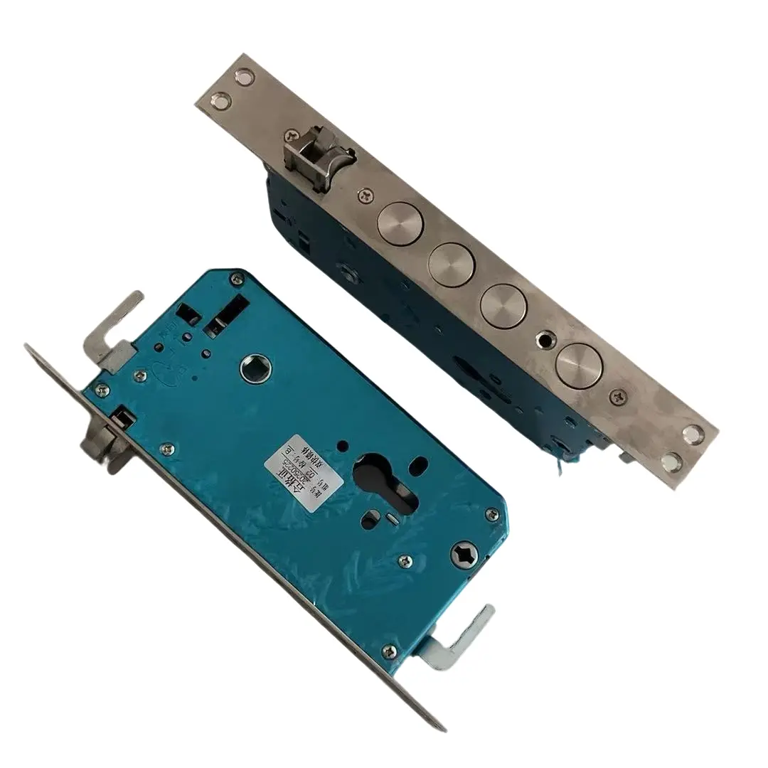 (拍1发5)智能锁体活动款防盗门全钢防卡锁体30*240圆柱假钩