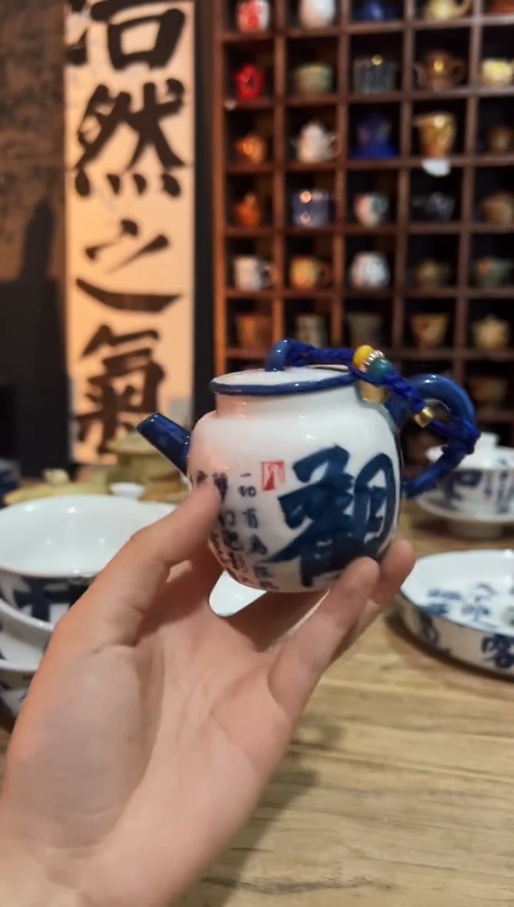 【闪购商品】观云听雨原创手绘茶具