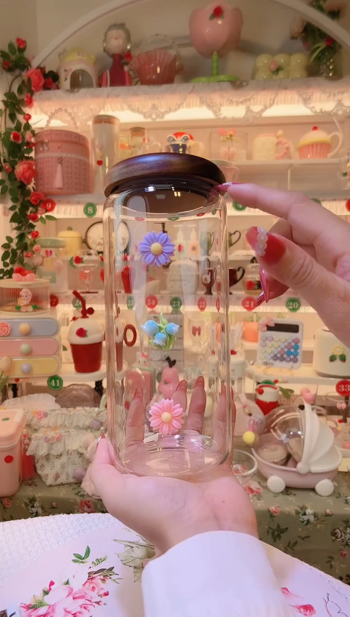 铃兰花大容量密封罐——手工制作品质好！