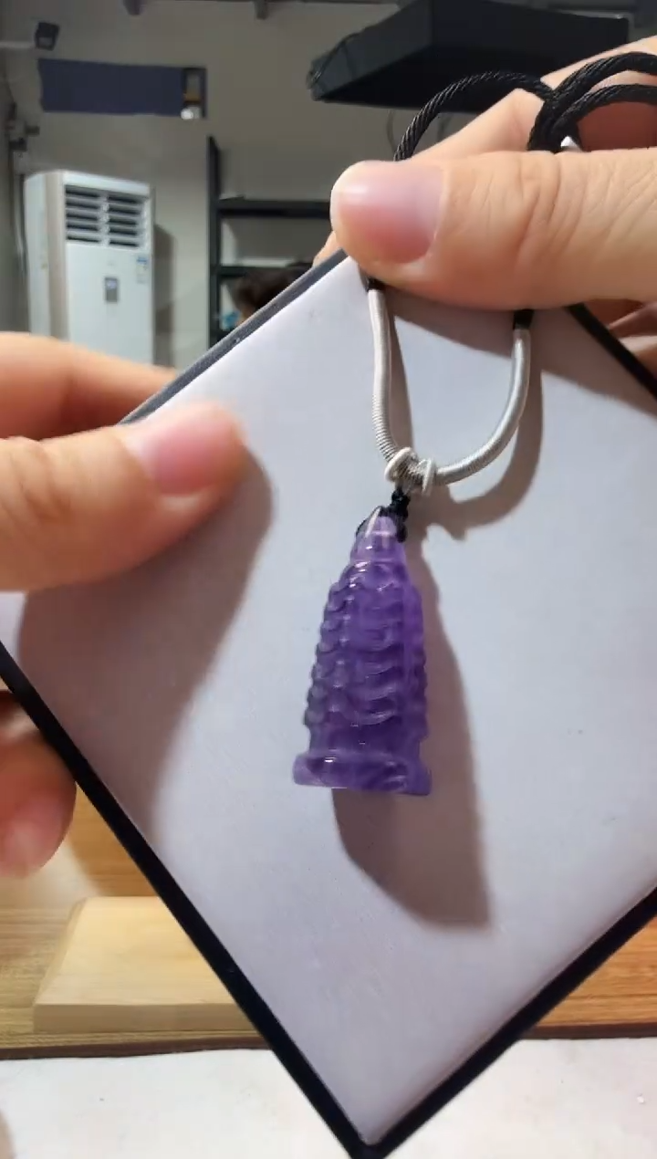 吊坠(赠链)未镶嵌水晶优0374