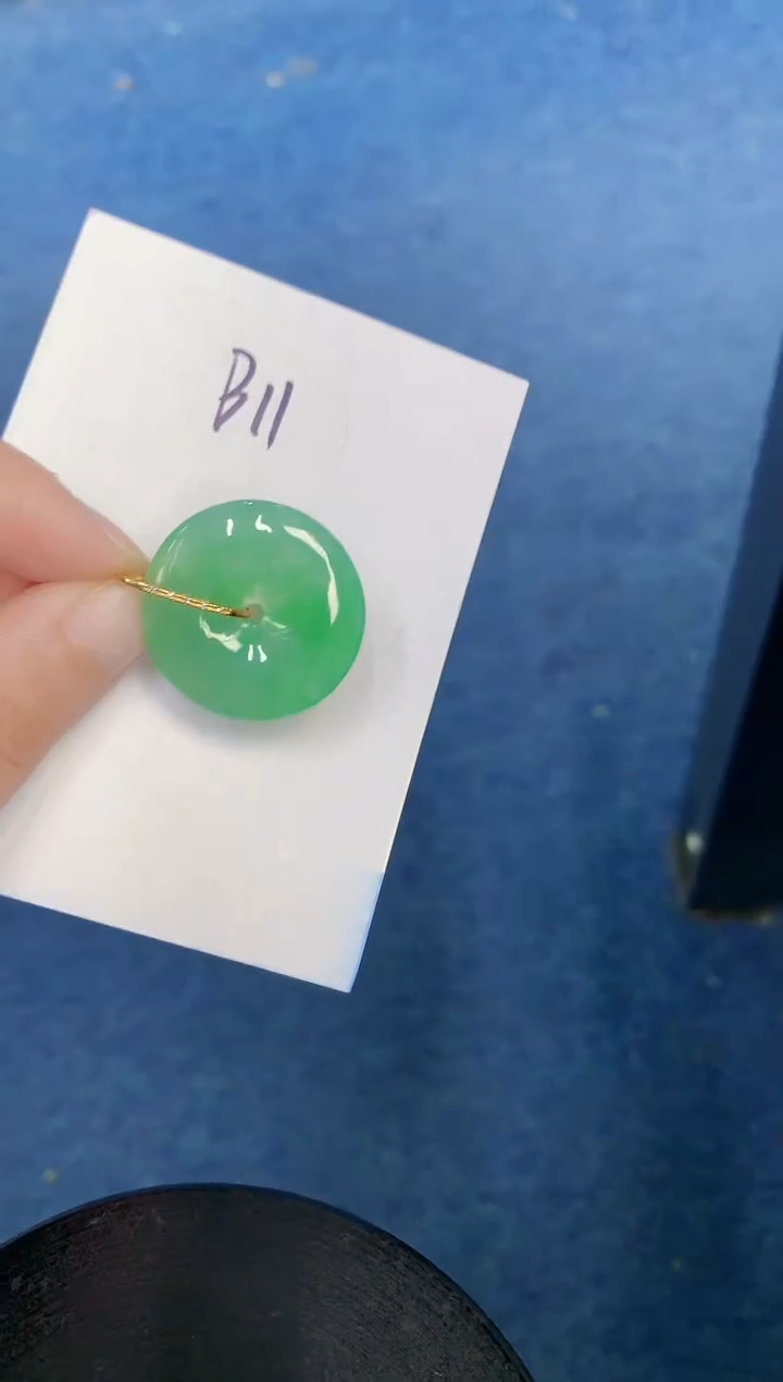 【闪购商品】翡翠颈饰18K金镶嵌000000000