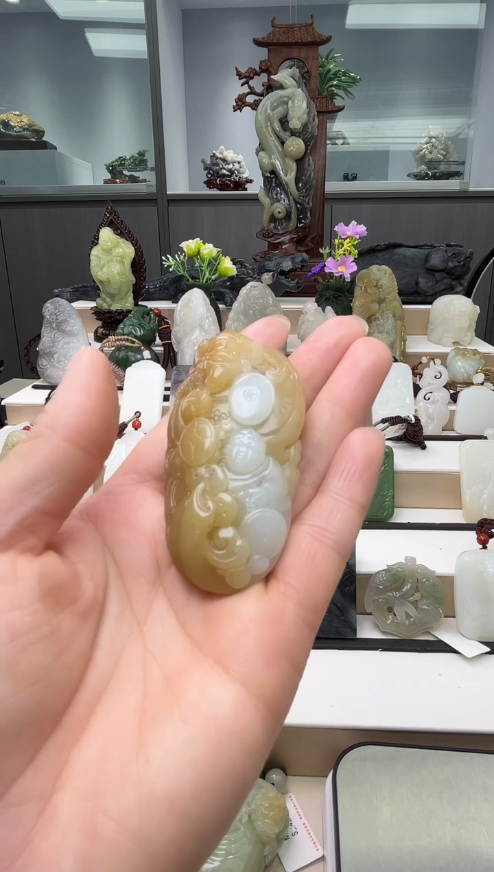 【闪购商品】和田玉摆件未镶嵌吊坠