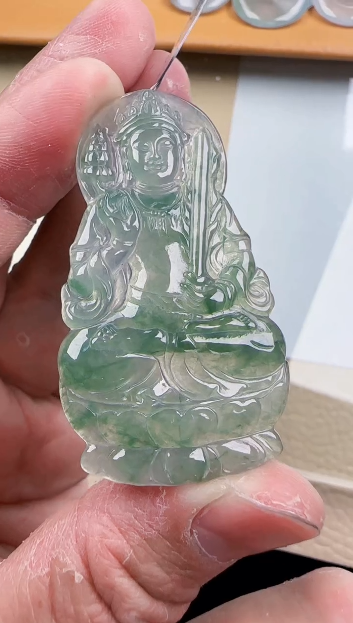 【闪购商品】翡翠颈饰未镶嵌缅甸天然翡翠