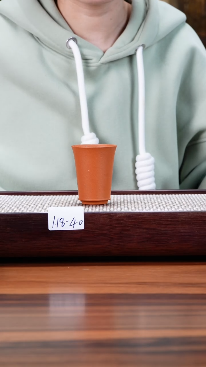 【闪购商品】紫砂茶壶1.18-40 大红泥 主人杯