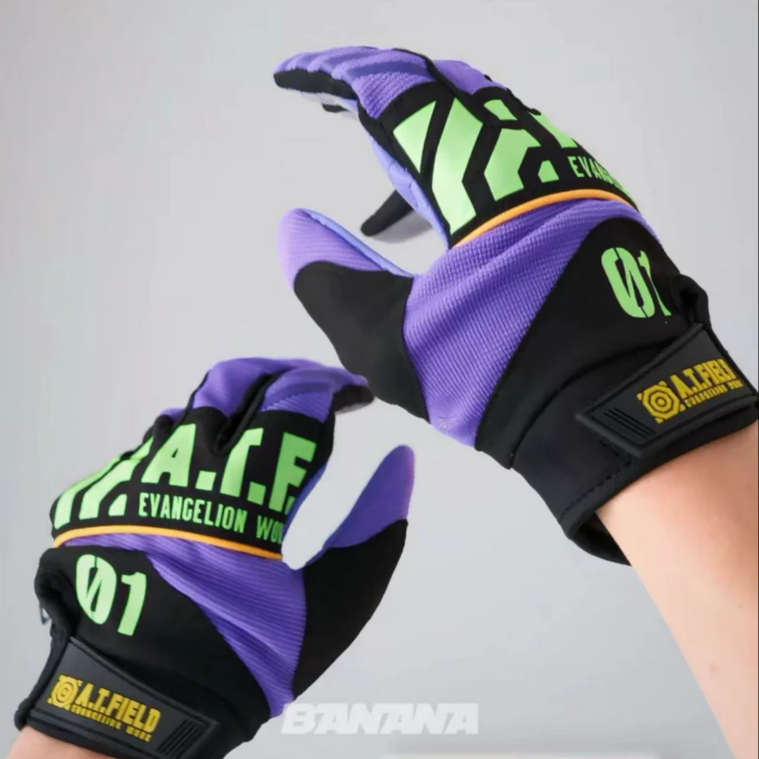 全新正品日版EVA新世纪福音战士手套摩托车户外防护手套骑行装备