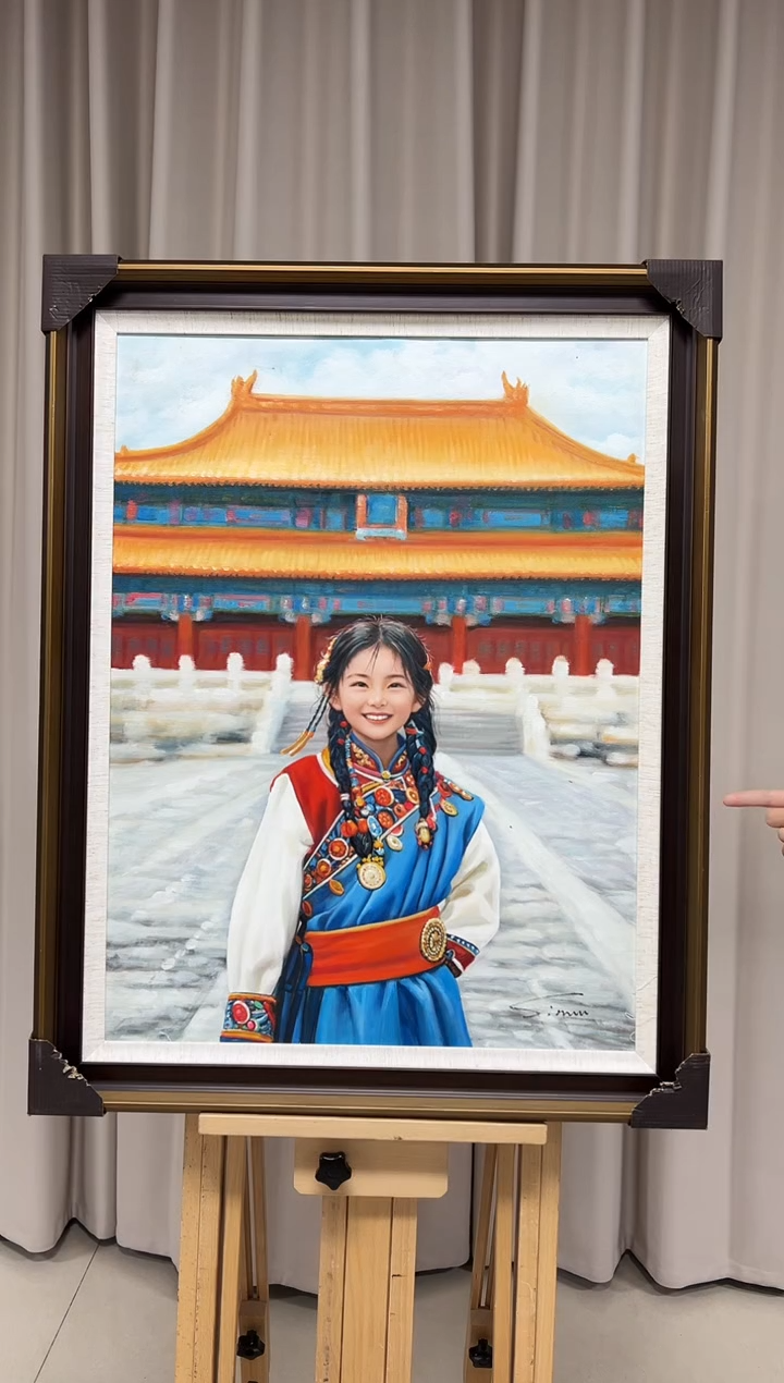 【闪购商品】绘画陶宗健-60x80-油画作品