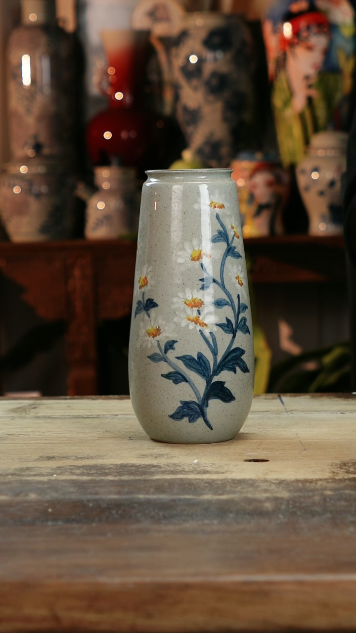 【闪购商品】瓷片景德镇纯手工釉下彩精品花瓶