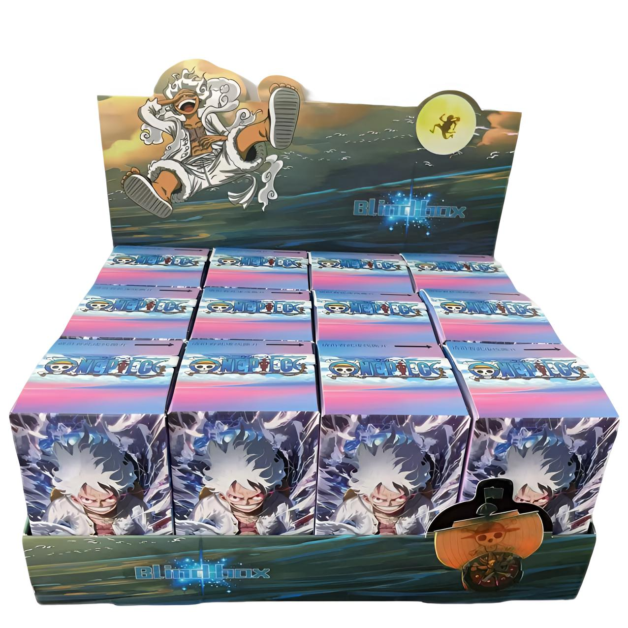 【现场拆】潮流卡通动漫升级钥匙扣（单盒）