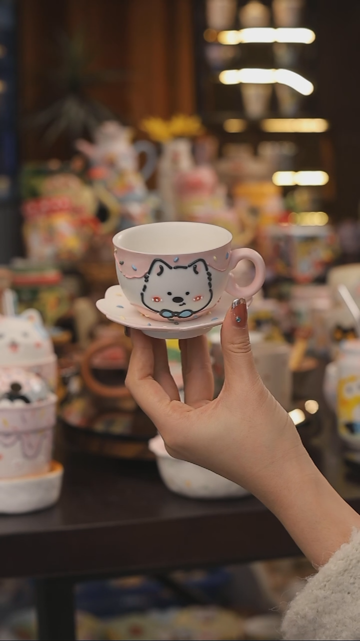 景德镇釉下彩绘设计师款式陶瓷