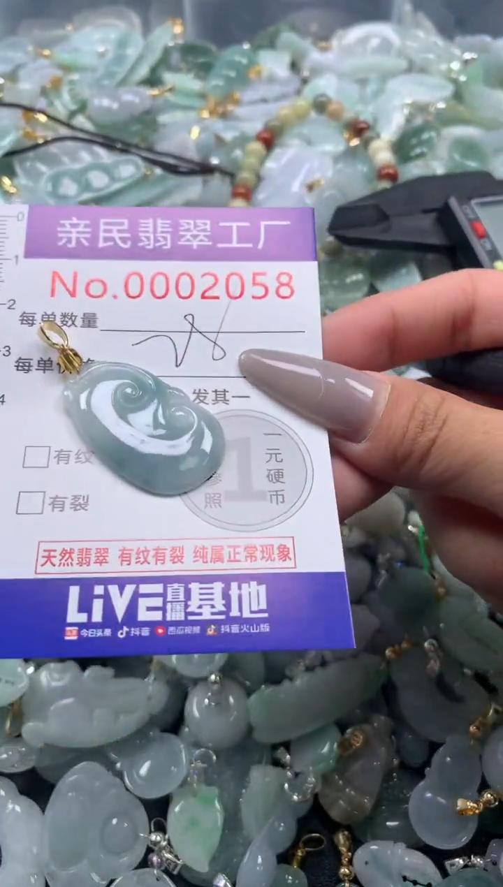 颈饰未镶嵌翡翠2058