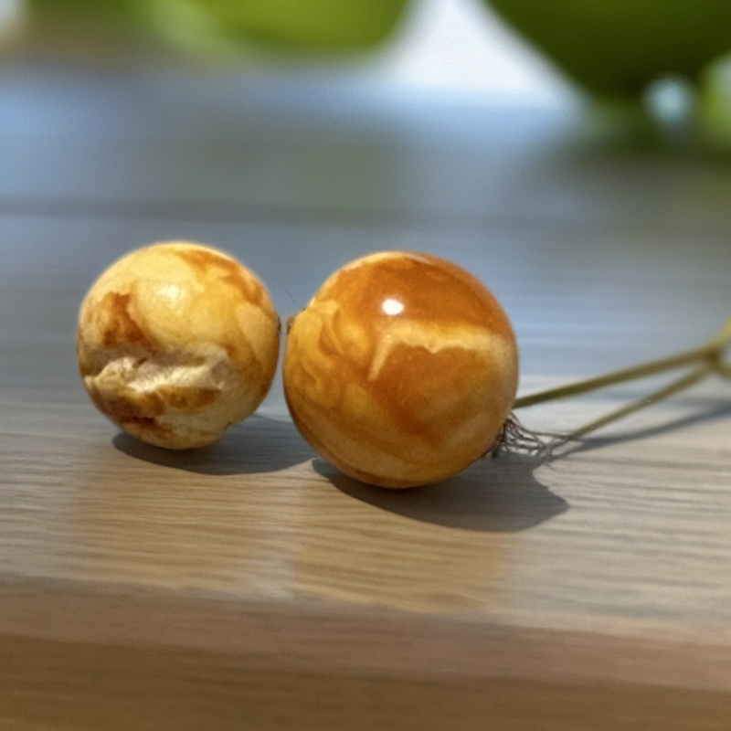 改价用瑕疵款随机发单颗蜜蜡石膏蜡妖花散珠6mm