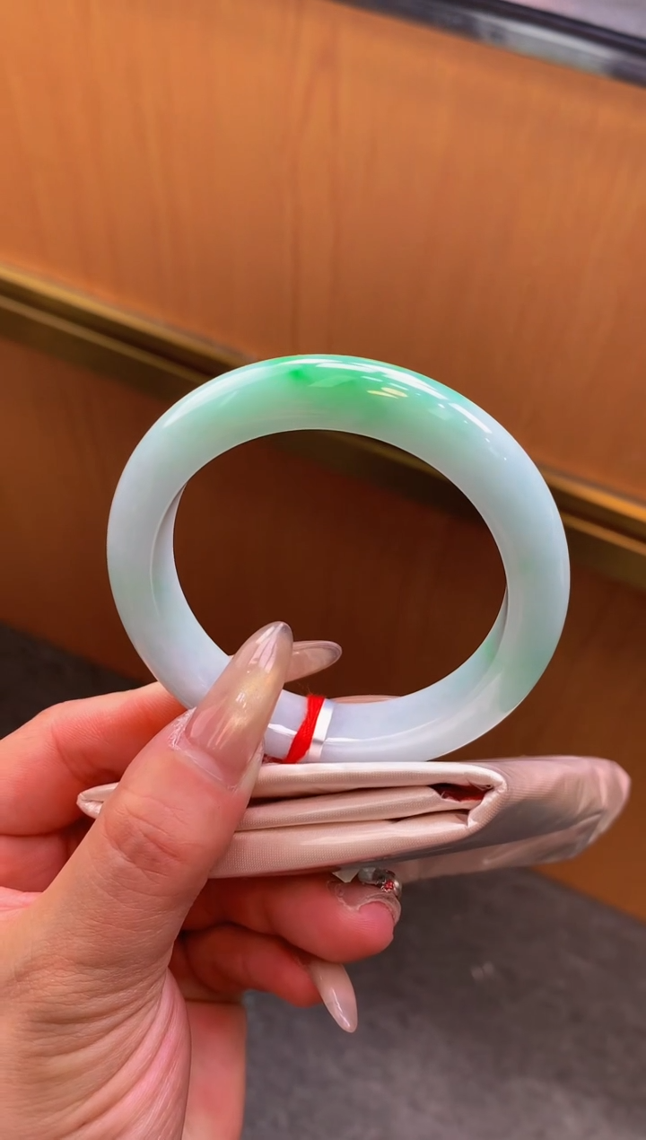 未镶嵌手镯翡翠-F21-正圈54.5