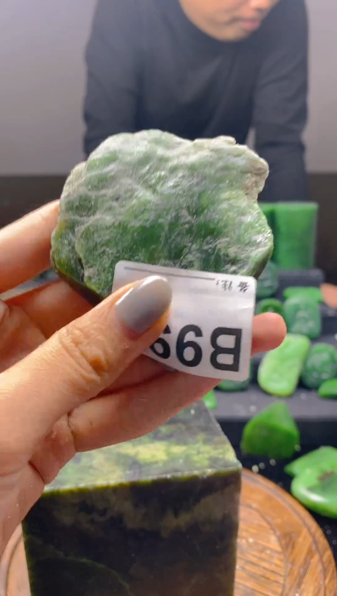 未镶嵌和田玉珠宝半成品1