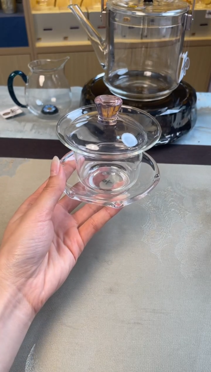 【闪购商品】禾器 禾荷盖碗浅粉色