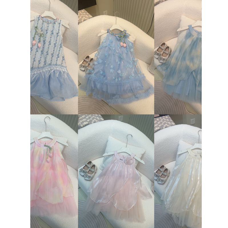 【YY】法式浪漫夏季女童洋气连衣裙合集