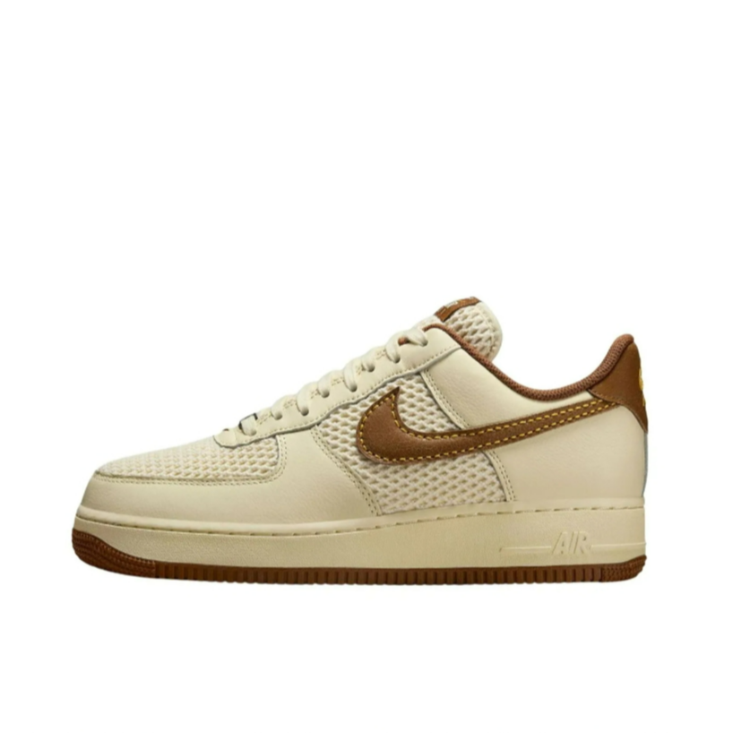 Nike耐克男子Air Force1 ’07白棕空军欧若风板鞋休闲鞋IB7719-113